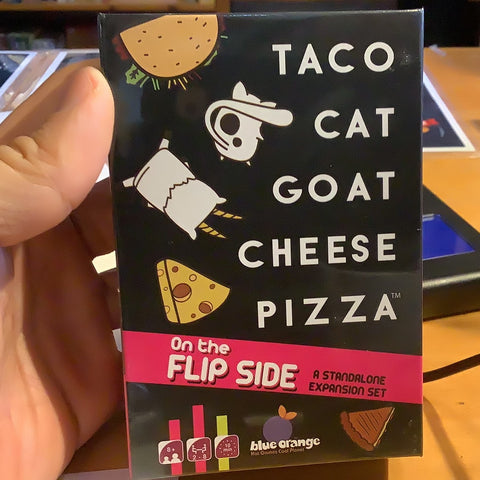 TACO CAT GOAT CHEESE PIZZA: On The Flip Side