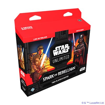 Star Wars Unlimited: Spark of Rebellion - Two-Player Starter
