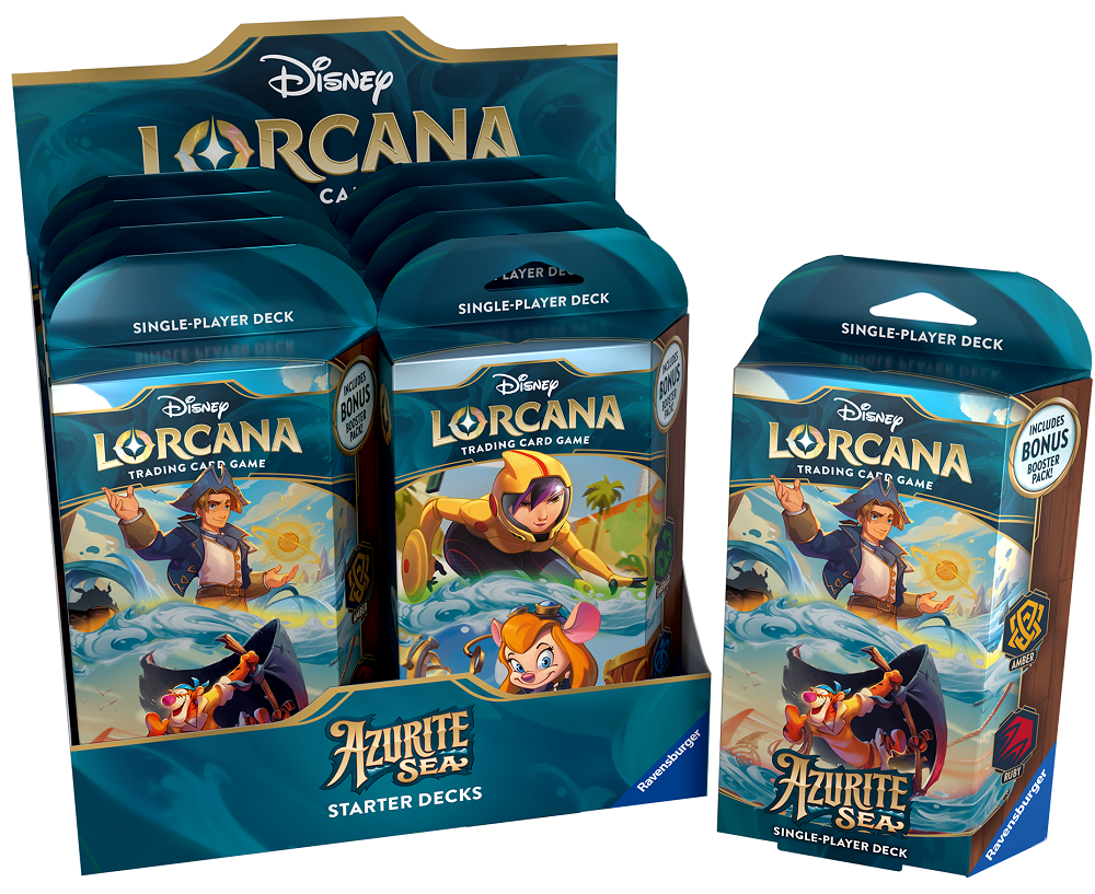 Disney Lorcana - Azurite Sea: Starter Deck