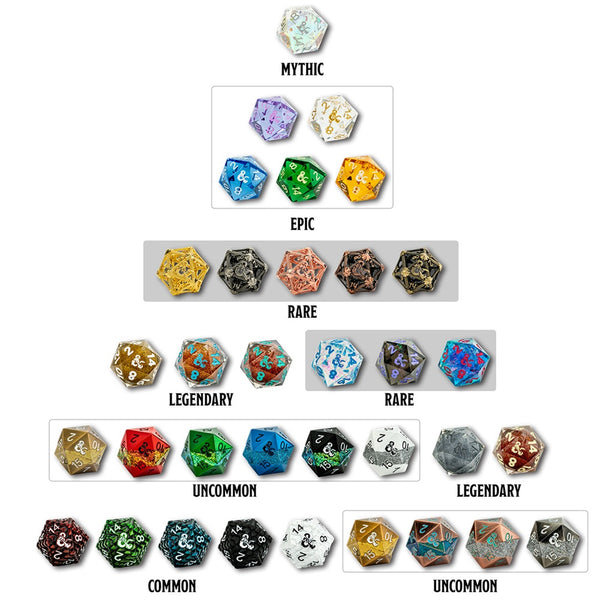 D&D Fizban's Fortune Blind D20