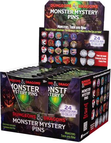 D&D Monster Mystery Pins
