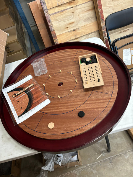 Crokinole - Tournament Mahogany or Beechwood