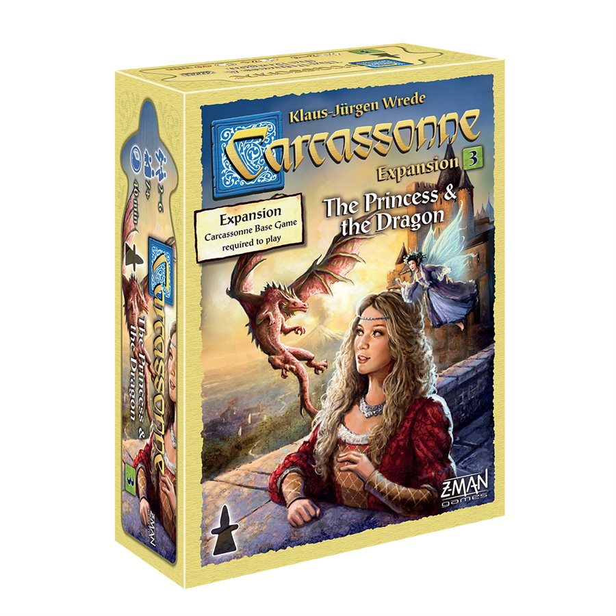 Carcassonne - Princess and Dragon