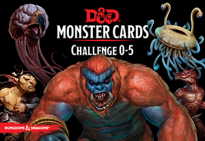 D&D Monster Cards: Challenge 0-5