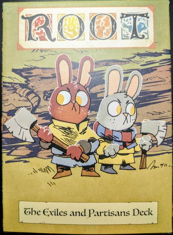 Root The Exiles and Partisans Deck