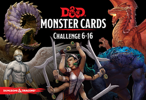D&D Monster Cards: Challenge 6-16