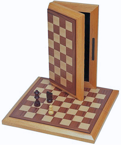 Chess 12" Wooden Folding