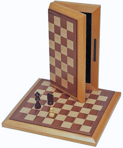 Chess 12" Wooden Folding